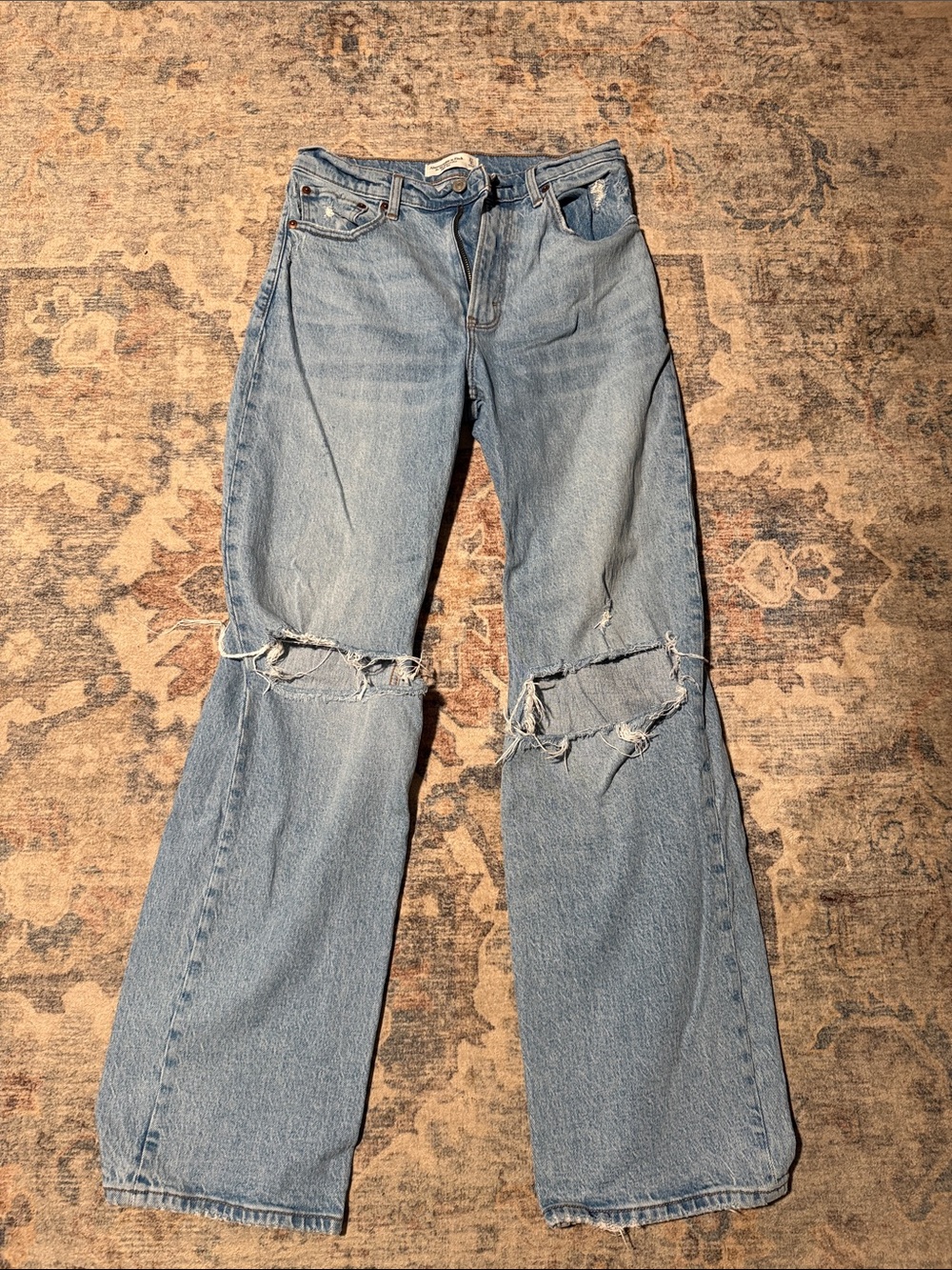 Abercrombie & Fitch The 90s relaxed high rise